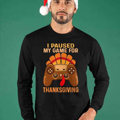 Best Thanksgiving Family Shirt , Funny Thanksgiving UnisexT-Shirt/Hoodie/Sweatshirt HLT00 - Happy Thanksgiving Gaming Fall Turkey Gamer Boys Kids Men T-Shirt