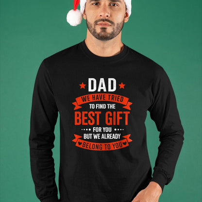 Gift for Dad Shirt, Funny Dad Unisex T-Shirt/Hoodie/Sweatshirt HLT00 – Dad best gift from kids for fathers day christmas birthday T-Shirt