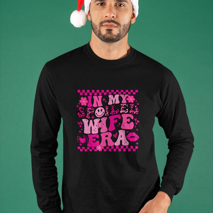 Best Wife Shirt, Wife and Husband Unisex T-Shirt/Hoodie/Sweatshirt HLT00 - Gift for wife T shirt, spoiled wife   In My Spoiled Wife Era Sweatshirt