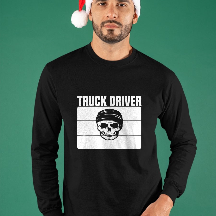 Best Truck Driver Life Shirt, Funny Trucker UnisexT-Shirt/Hoodie/Sweatshirt HLT00 - Truck Driver T-Shirt (5)
