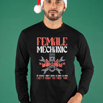Best Mechanic Life Shirt, Funny Mechanic UnisexT-Shirt/Hoodie/Sweatshirt HLT00 - Female Mechanic Funny Car Auto Garage Women Mom T-Shirt