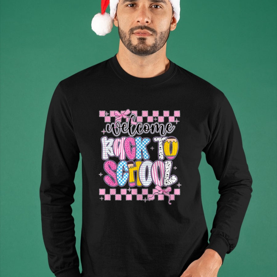 Best Student Shirt, Funny Back To School UnisexT-Shirt/Hoodie/Sweatshirt HLT00 - Welcome Back to School Happy First Day Teachers Students Kid T-Shirt