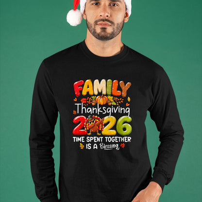 Best Thanksgiving Family Shirt , Funny Thanksgiving UnisexT-Shirt/Hoodie/Sweatshirt HLT00 - Family Thanksgiving 2026 Thanksgiving Crew Turkey Matching T-Shirt (1)