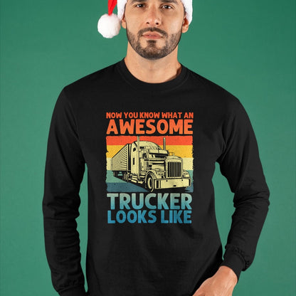Best Truck Driver Life Shirt, Funny Trucker UnisexT-Shirt/Hoodie/Sweatshirt HLT00 - Best Truck Driver Art for Men Dad Women Trucking CDL Trucker T-Shirt (5)