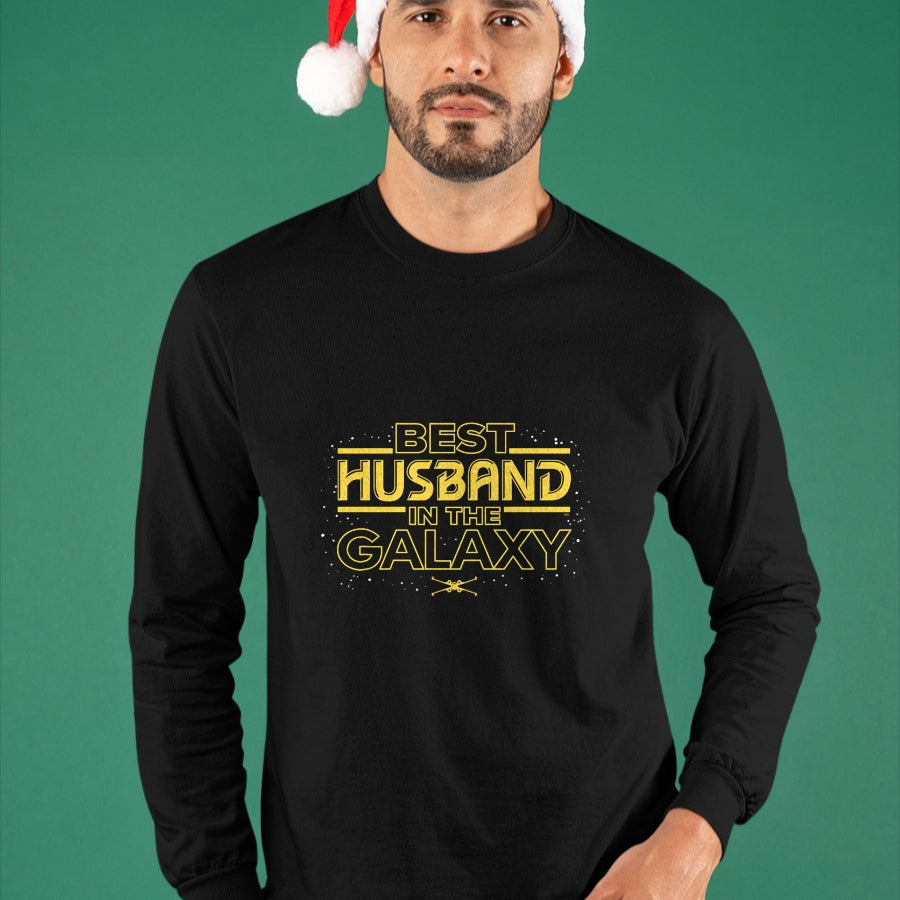 Best Wife Shirt, Wife and Husband Unisex T-Shirt/Hoodie/Sweatshirt HLT00 - Star Wars Best Husband in the Galaxy Birthday Anniversary T-Shirt
