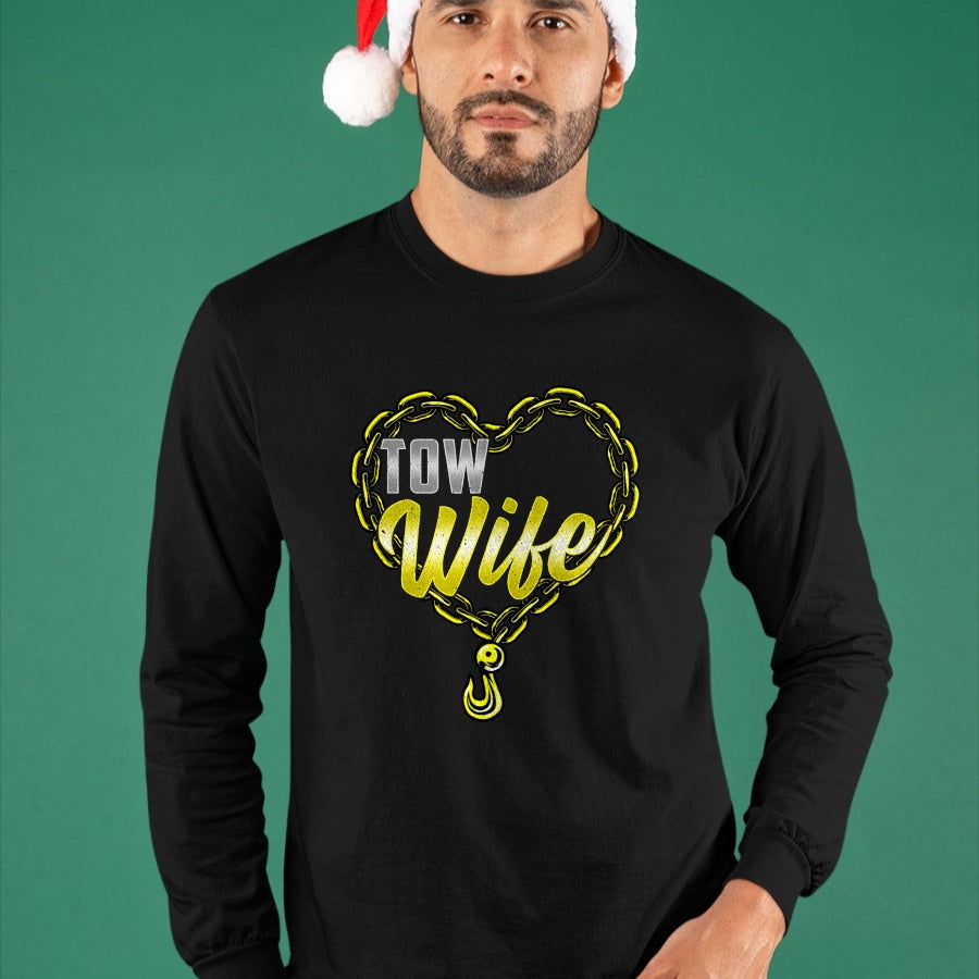 Best Truck Driver Life Shirt, Funny Trucker UnisexT-Shirt/Hoodie/Sweatshirt HLT00 - Tow Wife Tow Truck Driver Wife Tow Trucker T-Shirt