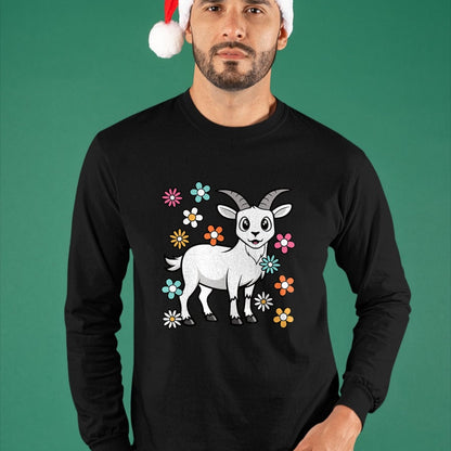 Best Farmer Life Shirt, Funny Farmer UnisexT-Shirt/Hoodie/Sweatshirt HLT00 - Cute Goat Lover Groovy Kawaii Goat Farmer Women Girls Kids T-Shirt