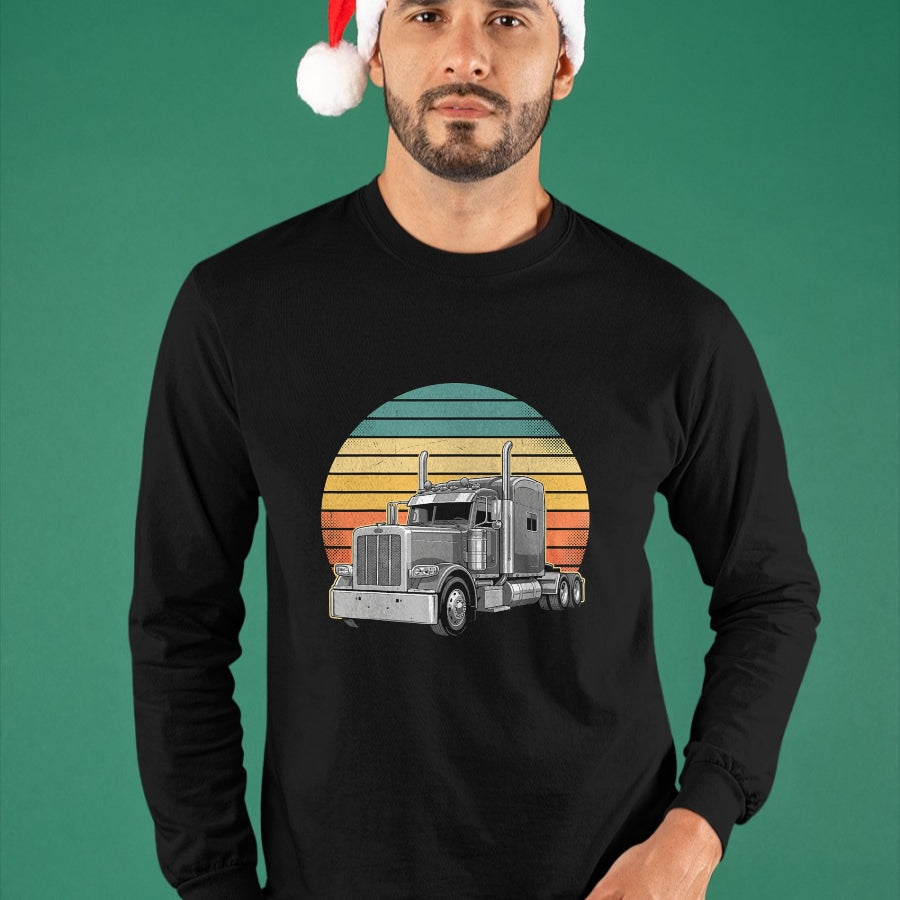 Best Truck Driver Life Shirt, Funny Trucker UnisexT-Shirt/Hoodie/Sweatshirt HLT00 - Vintage Truck Trucker Truck Driver 18 Wheeler Trucking T-Shirt