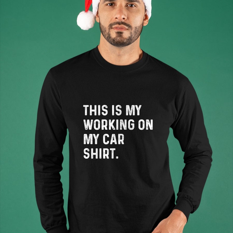Best Mechanic Life Shirt, Funny Mechanic UnisexT-Shirt/Hoodie/Sweatshirt HLT00 - This Is My Working On My Car Shirt Mechanic Classic Restore T-Shirt