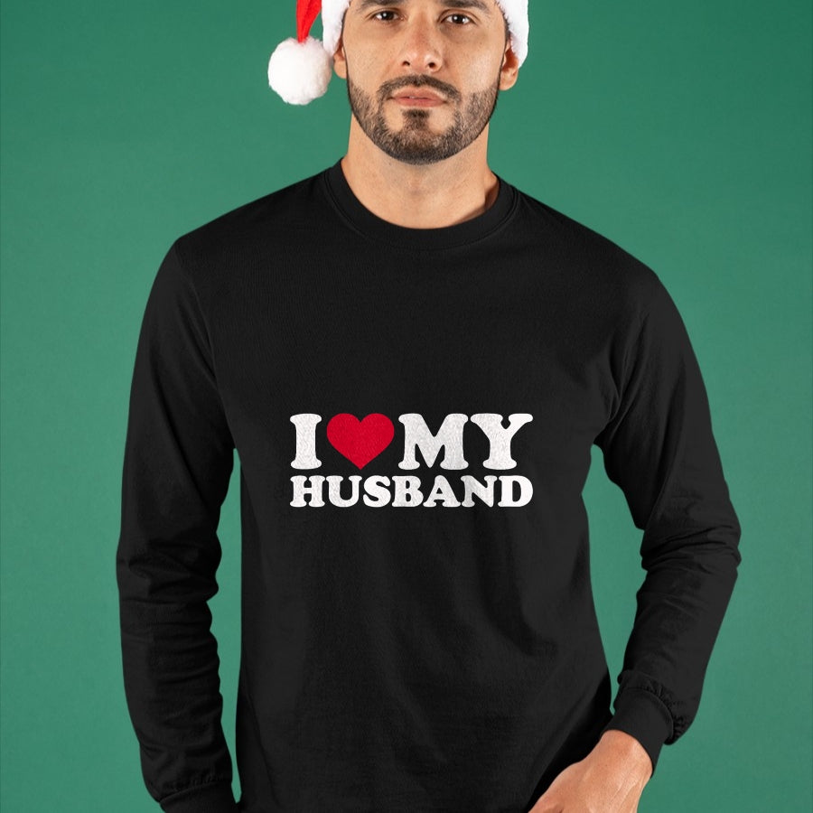 Best Wife Shirt, Wife and Husband Unisex T-Shirt/Hoodie/Sweatshirt HLT00 - I love my husband T-Shirt