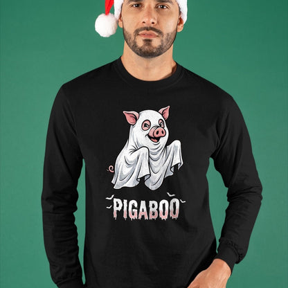 Best Farmer Life Shirt, Funny Farmer UnisexT-Shirt/Hoodie/Sweatshirt HLT00 - Ghost Pig Costume Pig A Boo Farmer Pigaboo T-Shirt