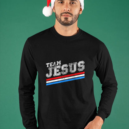 Christian Tee, Christian Faith Unisex T-Shirt/Hoodie/Sweatshirt HLT00 - Christian T-Shirt - Team Jesus - Jesus Shirts T-Shirt