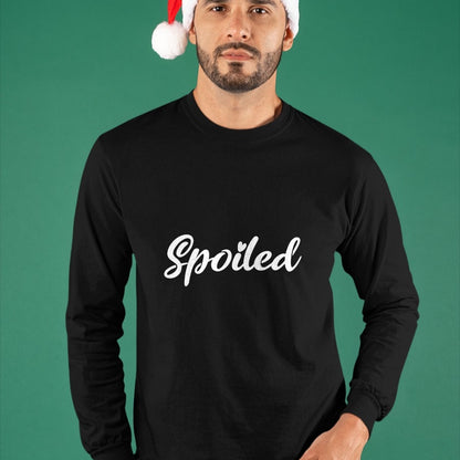 Best Wife Shirt, Wife and Husband Unisex T-Shirt/Hoodie/Sweatshirt HLT00 - Broke And Spoiled Matching Couples Funny T-Shirt (1)