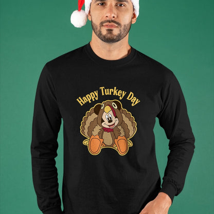 Best Thanksgiving Family Shirt , Funny Thanksgiving UnisexT-Shirt/Hoodie/Sweatshirt HLT00 - Disney Mickey and Friends Thanksgiving Mickey Turkey T-Shirt