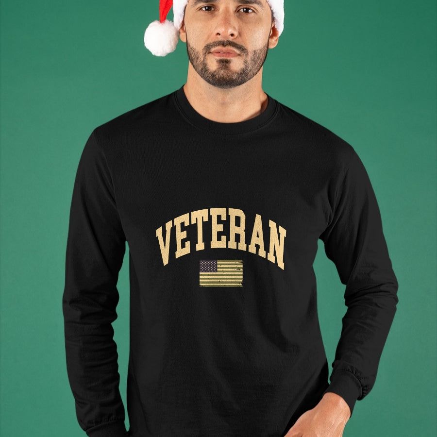 Proud Veteran Shirt, Funny Veteran UnisexT-Shirt/Hoodie/Sweatshirt HLT00 - Veteran Veterans Day USA United States America American Flag T-Shirt