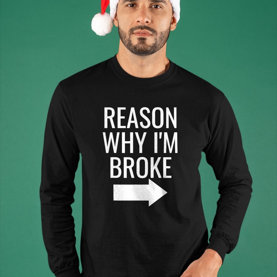 Best Wife Shirt, Wife and Husband Unisex T-Shirt/Hoodie/Sweatshirt HLT00 - Reason Why I'm Broke Spoiled Funny Matching Couples T-Shirt (2)