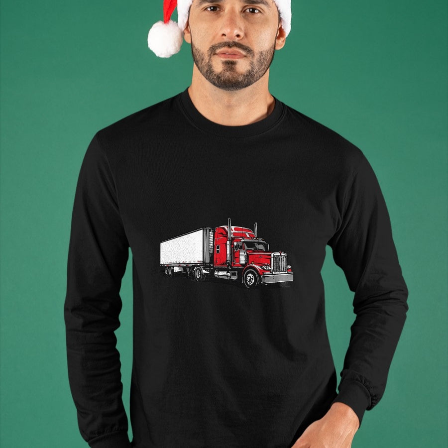 Best Truck Driver Life Shirt, Funny Trucker UnisexT-Shirt/Hoodie/Sweatshirt HLT00 - Semi Truck Driver T-Shirt, Men, Black, 3X-Large