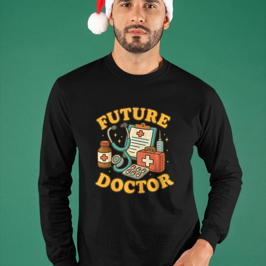 Best Doctor Shirt, Funny Doctor UnisexT-Shirt/Hoodie/Sweatshirt HLT00 - Future Doctor Medical Student for Kids Medical Career T-Shirt
