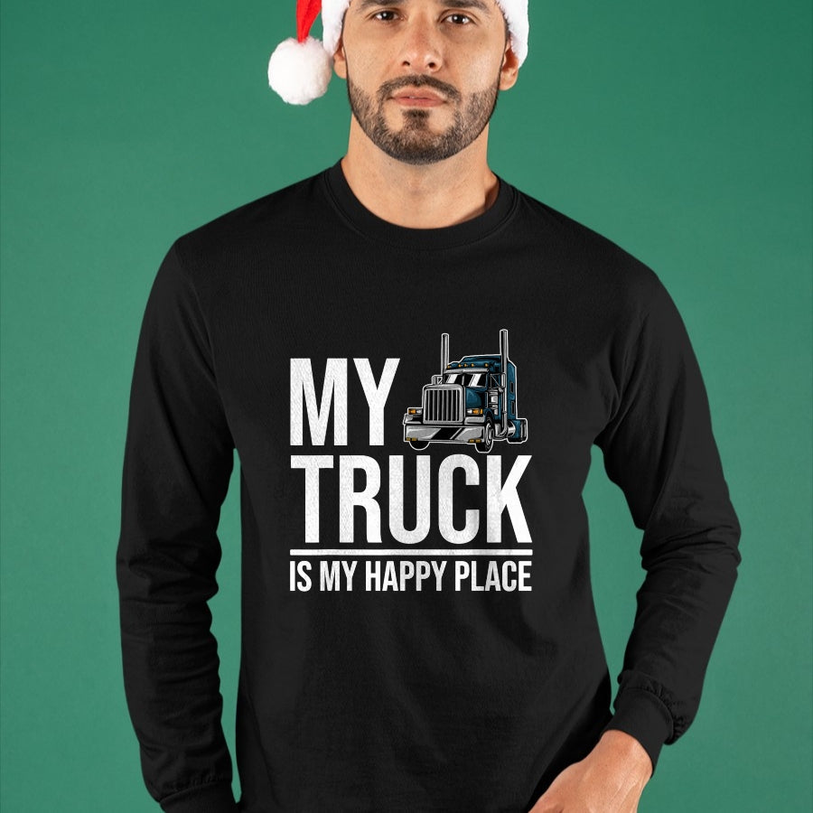 Best Truck Driver Life Shirt, Funny Trucker UnisexT-Shirt/Hoodie/Sweatshirt HLT00 - Truck Driver - Funny Big Trucking Trucker T-Shirt (1)