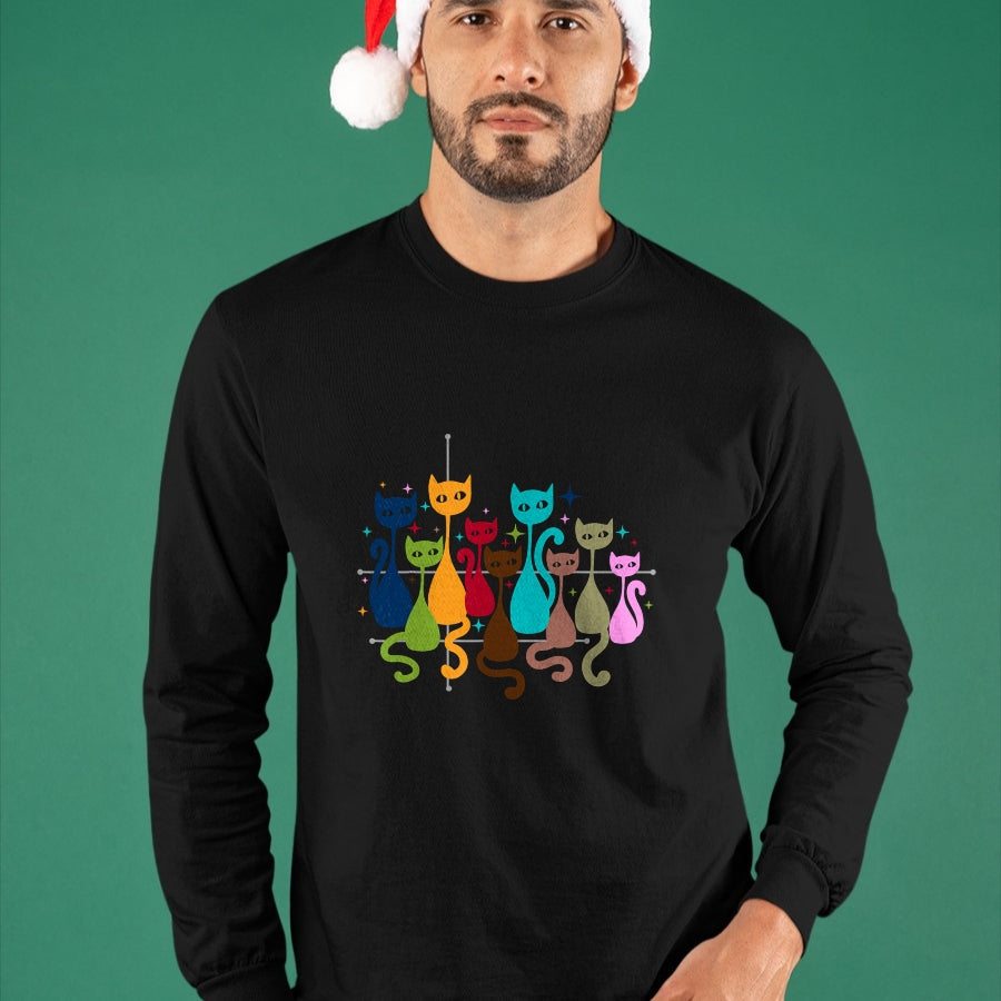 Cat Love Shirt, Funny Cat Lover Gift UnisexT-Shirt/Hoodie/Sweatshirt HLT00 - Classic Art Kitten Lover Vintage Artwork Cute Cat T-Shirt