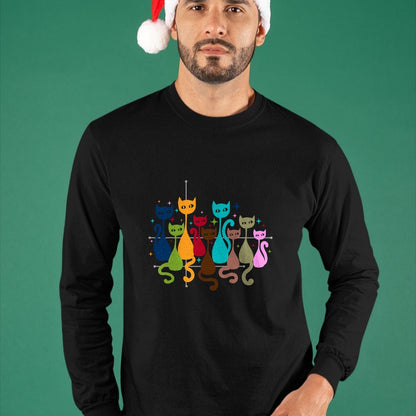 Cat Love Shirt, Funny Cat Lover Gift UnisexT-Shirt/Hoodie/Sweatshirt HLT00 - Classic Art Kitten Lover Vintage Artwork Cute Cat T-Shirt
