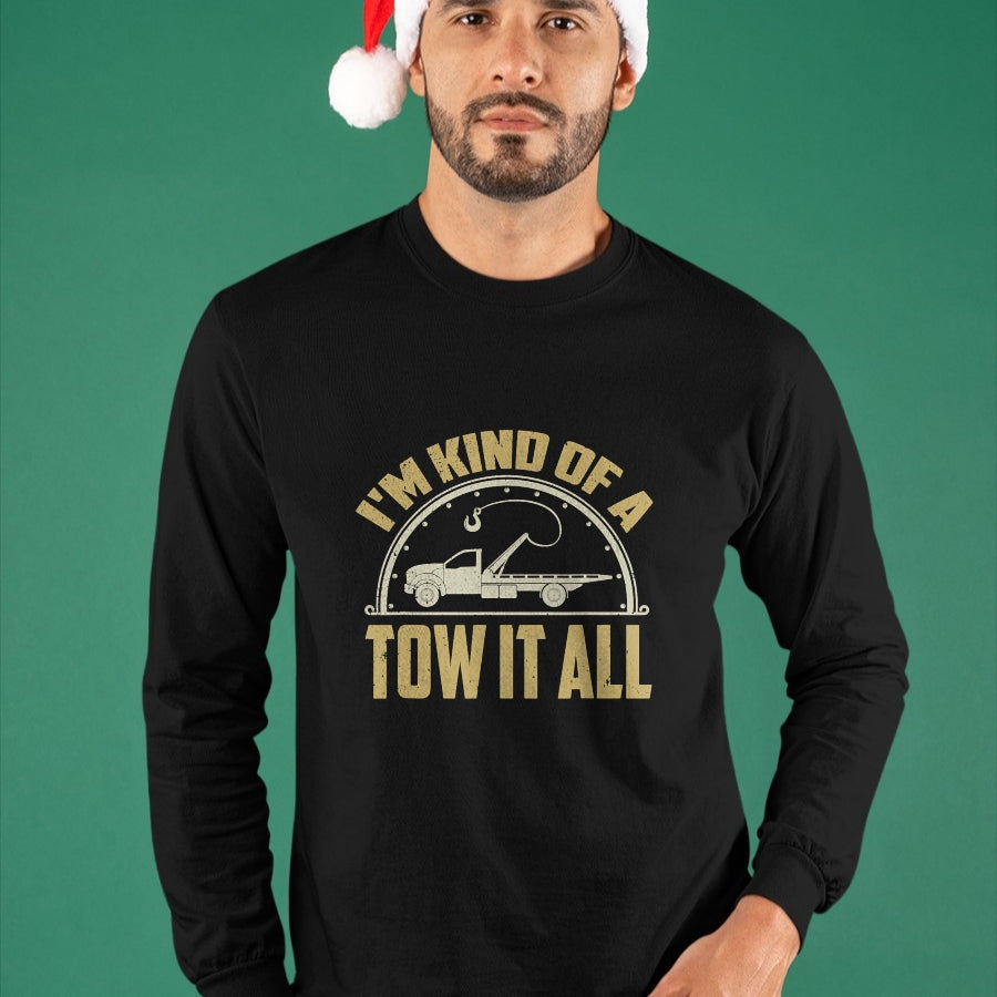 Best Truck Driver Life Shirt, Funny Trucker UnisexT-Shirt/Hoodie/Sweatshirt HLT00 - Tow Truck Driver Shirt Towing Quote Funny Tow Truck Gift T-Shirt