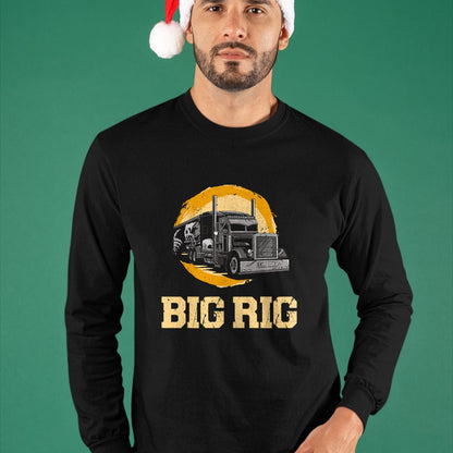 Best Truck Driver Life Shirt, Funny Trucker UnisexT-Shirt/Hoodie/Sweatshirt HLT00 - Trucker Truck Driver Vintage Big Rig T-Shirt