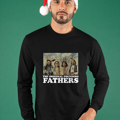 Native American T-Shirts, Vintage Native American Unisex T-Shirt/Hoodie/Sweatshirt HLT00 - The Original Founding Fathers Native American