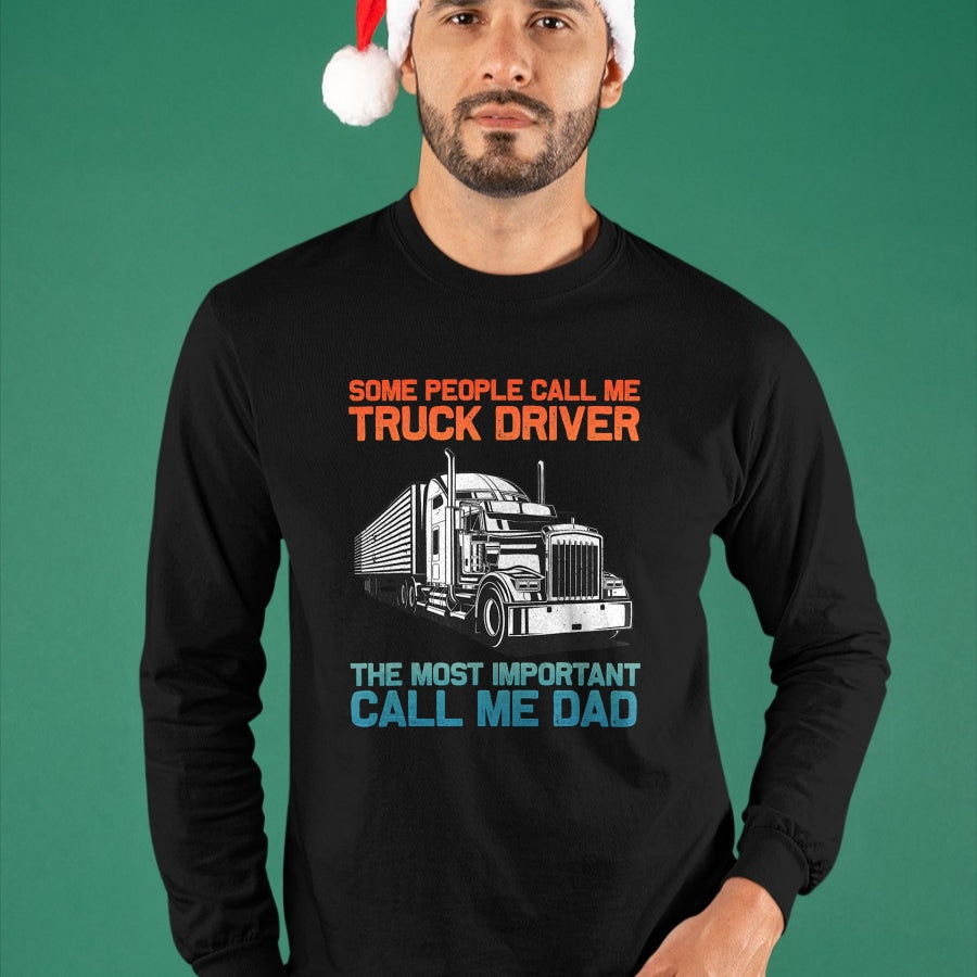 Best Truck Driver Life Shirt, Funny Trucker UnisexT-Shirt/Hoodie/Sweatshirt HLT00 - Truck Driver Art for Men Dad Father Trucking CDL Trucker T-Shirt