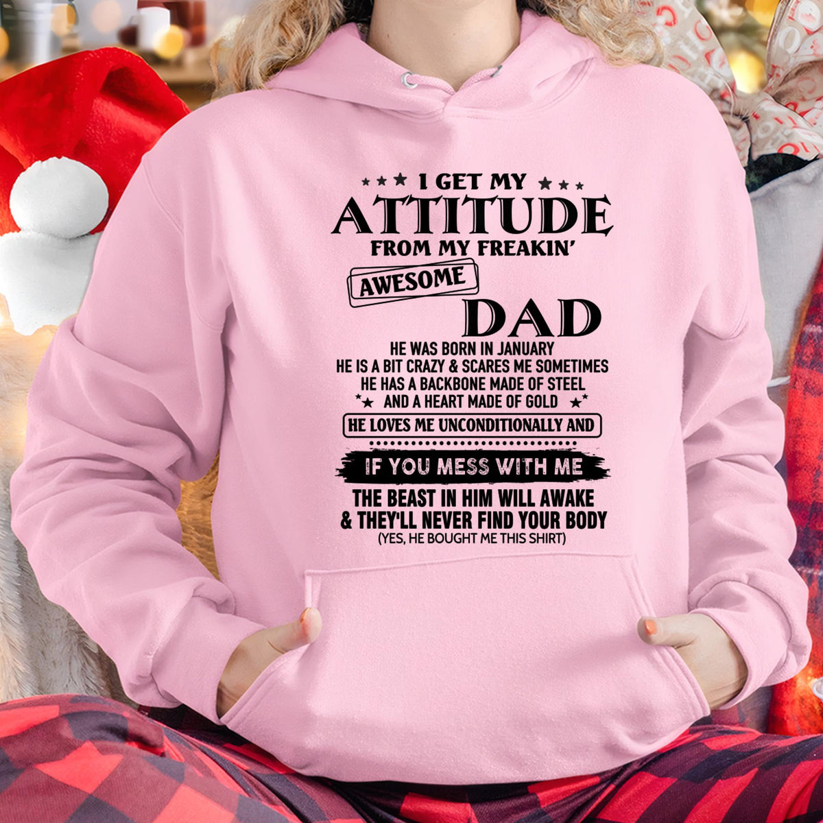 January - Gift For Son and Daughter From Dad - TLEE01 - (SKU-TDADC-01)
