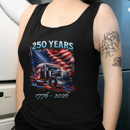 Best Truck Driver Life Shirt, Funny Trucker UnisexT-Shirt/Hoodie/Sweatshirt HLT00 - American Flag Semi Truck Patriotic Trucker Patriotism T-Shirt