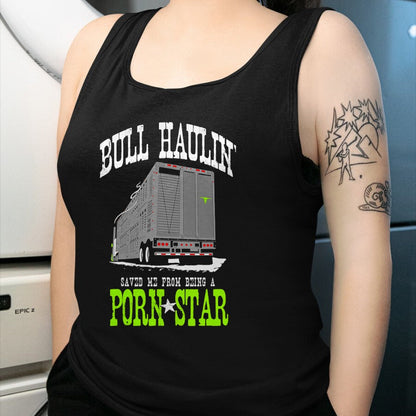 Best Truck Driver Life Shirt, Funny Trucker UnisexT-Shirt/Hoodie/Sweatshirt HLT00 - Truck Driver Bull Hauler Porn Star T-Shirt
