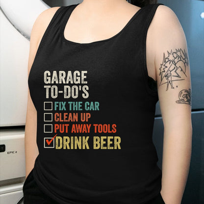 Best Mechanic Life Shirt, Funny Mechanic UnisexT-Shirt/Hoodie/Sweatshirt HLT00 - I'll Be in The Garage T-Shirt, Men, Black, 3X-Large