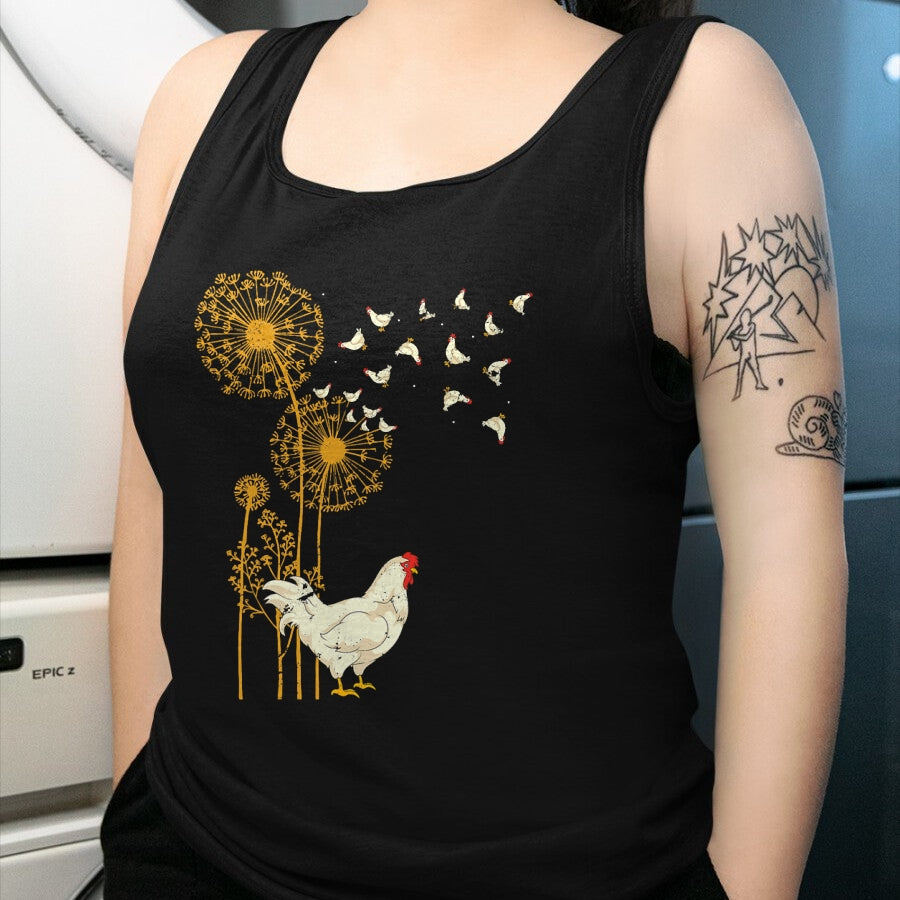 Best Farmer Life Shirt, Funny Farmer UnisexT-Shirt/Hoodie/Sweatshirt HLT00 - Farmer Poultry Bird Flower Farm Animal Dandelion Chicken T-Shirt Small