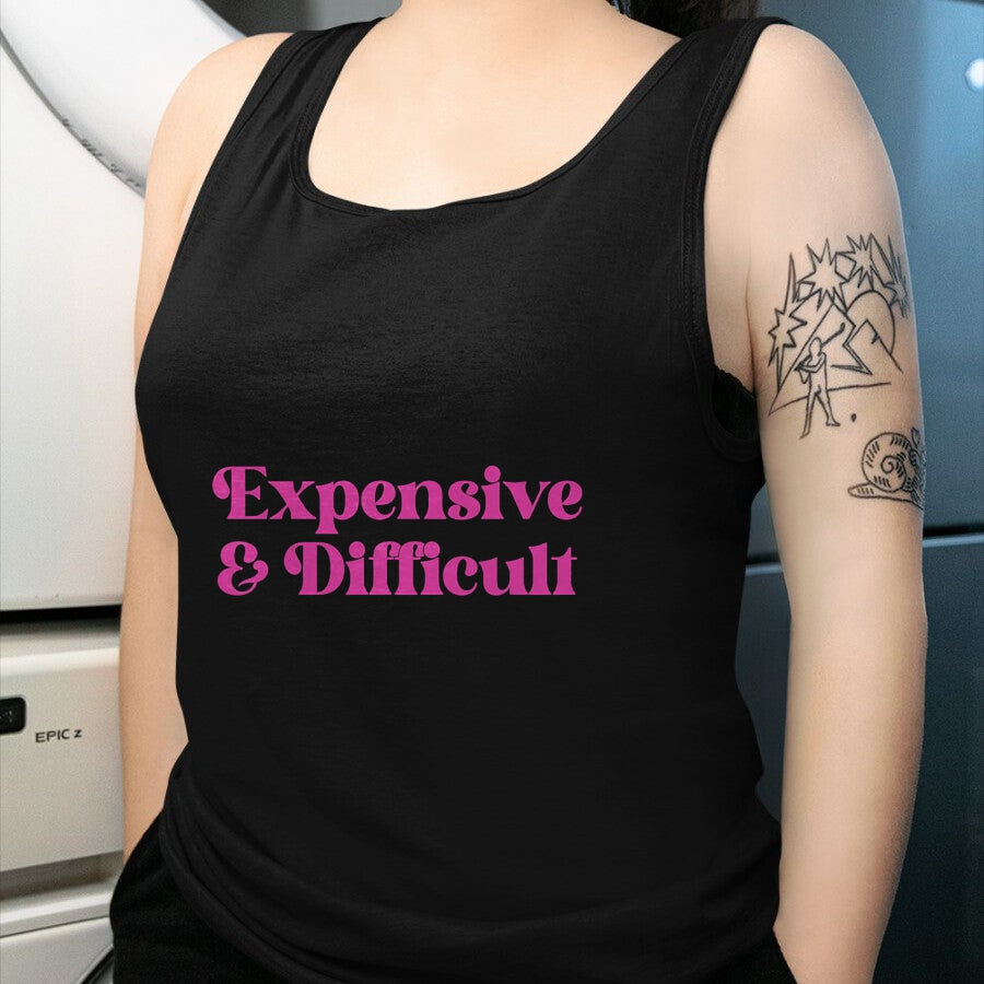 Best Wife Shirt, Wife and Husband Unisex T-Shirt/Hoodie/Sweatshirt HLT00 - Expensive & Difficult Funny Spoiled Self Entitled Brat Girl T-Shirt