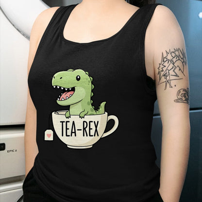Best Dinosaur Lover Shirt, Funny Dinosaur UnisexT-Shirt/Hoodie/Sweatshirt HLT00 - Tea Rex Dinosaur Funny Cartoon T-Shirt