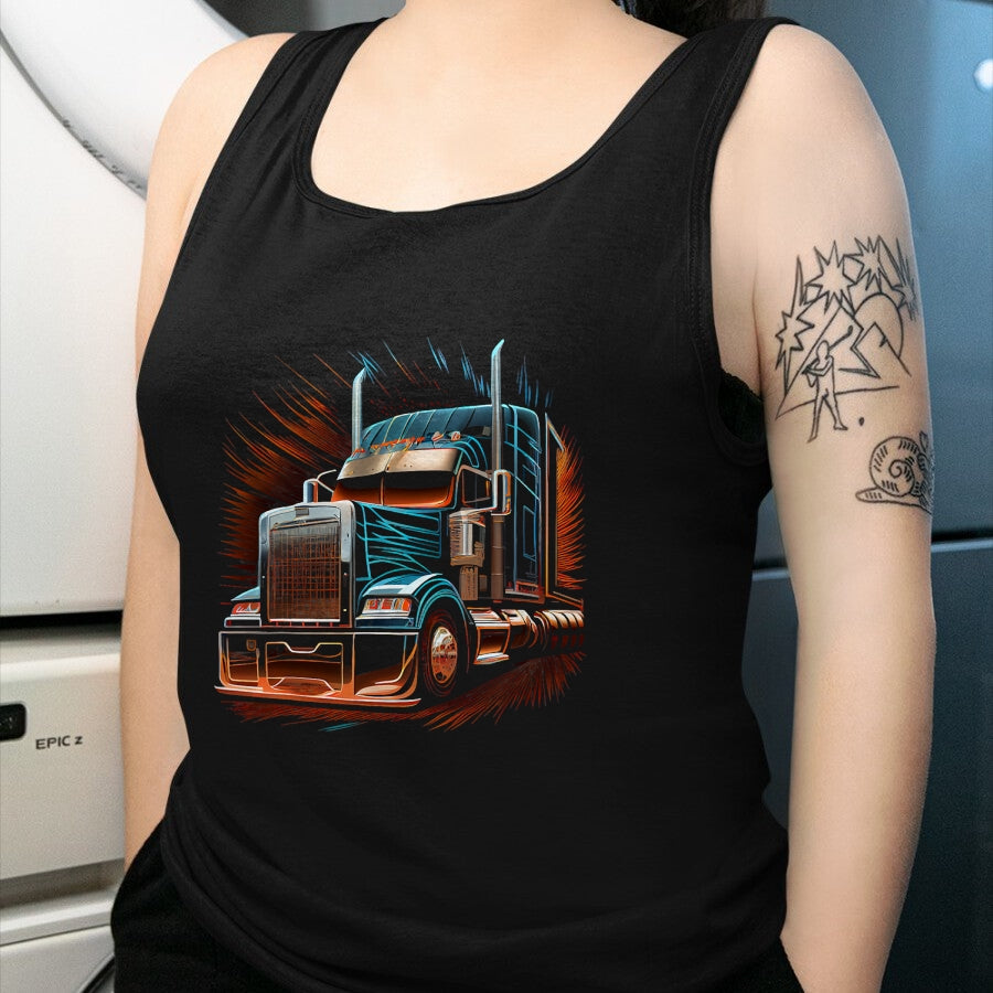Best Truck Driver Life Shirt, Funny Trucker UnisexT-Shirt/Hoodie/Sweatshirt HLT00 - Truck Driver 18 Wheel Trucker T-Shirt