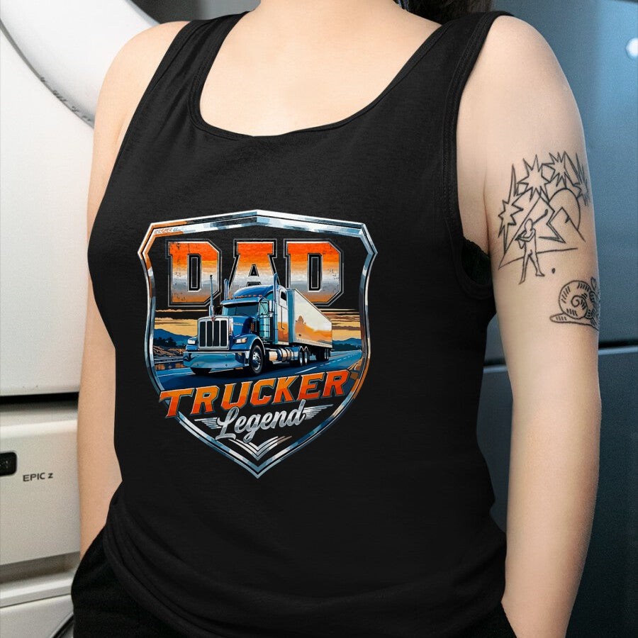 Best Truck Driver Life Shirt, Funny Trucker UnisexT-Shirt/Hoodie/Sweatshirt HLT00 - Semi Truck Driver Trucking T-Shirt (5)