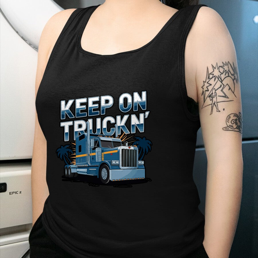 Best Truck Driver Life Shirt, Funny Trucker UnisexT-Shirt/Hoodie/Sweatshirt HLT00 - Long Haul Truck Driver Vehicle Truck Driving Trucker T-Shirt