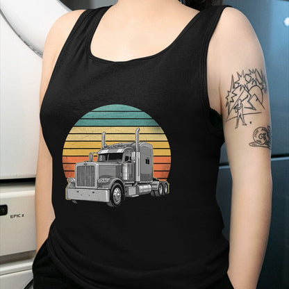 Best Truck Driver Life Shirt, Funny Trucker UnisexT-Shirt/Hoodie/Sweatshirt HLT00 - Vintage Truck Trucker Truck Driver 18 Wheeler Trucking T-Shirt