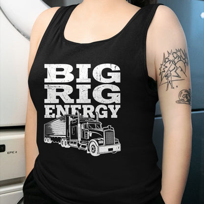 Best Truck Driver Life Shirt, Funny Trucker UnisexT-Shirt/Hoodie/Sweatshirt HLT00 - Funny Truck Semi Truck Driver Big Rig Energy Truck Driver T-Shirt