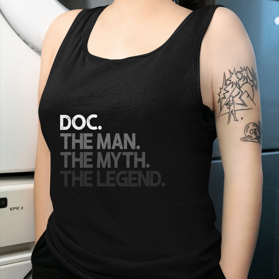 Best Doctor Shirt, Funny Doctor UnisexT-Shirt/Hoodie/Sweatshirt HLT00 - Doc Doctor The Man Myth Legend Gift T-Shirt