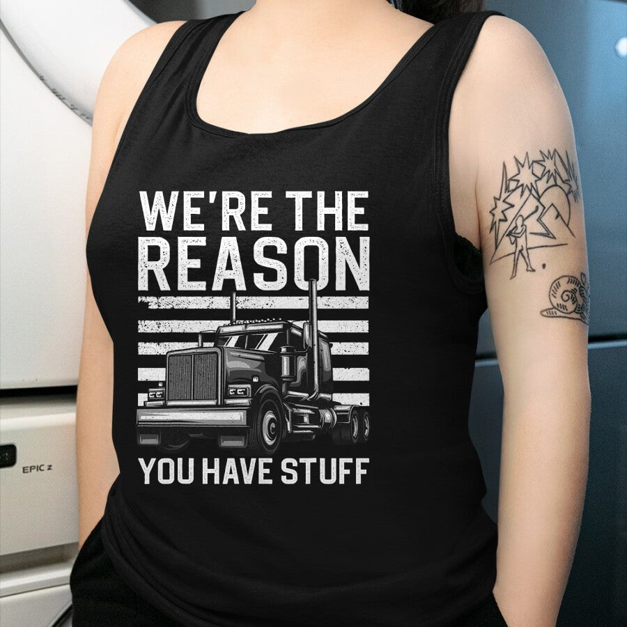 Best Truck Driver Life Shirt, Funny Trucker UnisexT-Shirt/Hoodie/Sweatshirt HLT00 - Funny Trucker Design For Men Women Semi Truck Driver Lover T-Shirt (1)