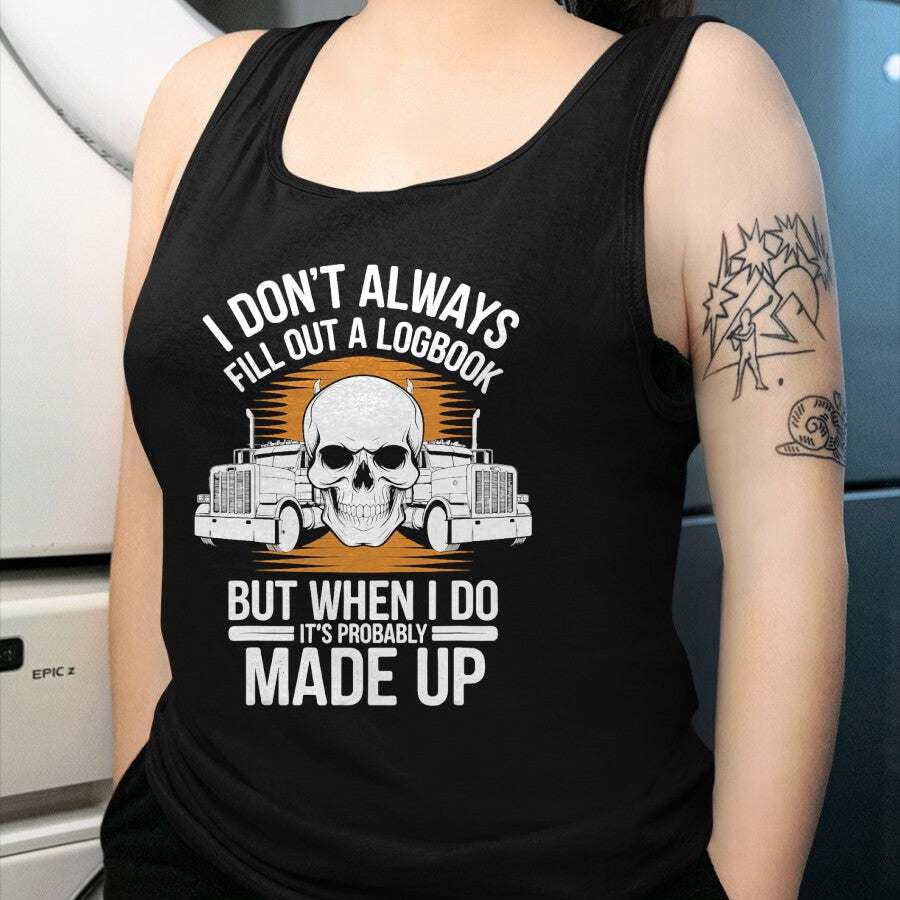 Best Truck Driver Life Shirt, Funny Trucker UnisexT-Shirt/Hoodie/Sweatshirt HLT00 - Best Truck Driver Art for Men Dad Women Trucking CDL Trucker T-Shirt (7)