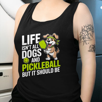 Funny Pickleball Shirt, Pickleball Lover Unisex T-Shirt/Hoodie/Sweatshirt HLT00 - Funny Pickleball Shirt Men Women Player Dog Lover Owner Joke T-Shirt