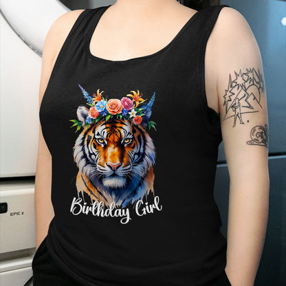 Cat Love Shirt, Funny Cat Lover Gift UnisexT-Shirt/Hoodie/Sweatshirt HLT00 - Tiger Birthday Girl Cute Zoo Themed Party Outfit Safari 6-12 T-Shirt