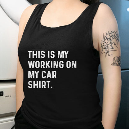 Best Mechanic Life Shirt, Funny Mechanic UnisexT-Shirt/Hoodie/Sweatshirt HLT00 - This Is My Working On My Car Shirt Mechanic Classic Restore T-Shirt