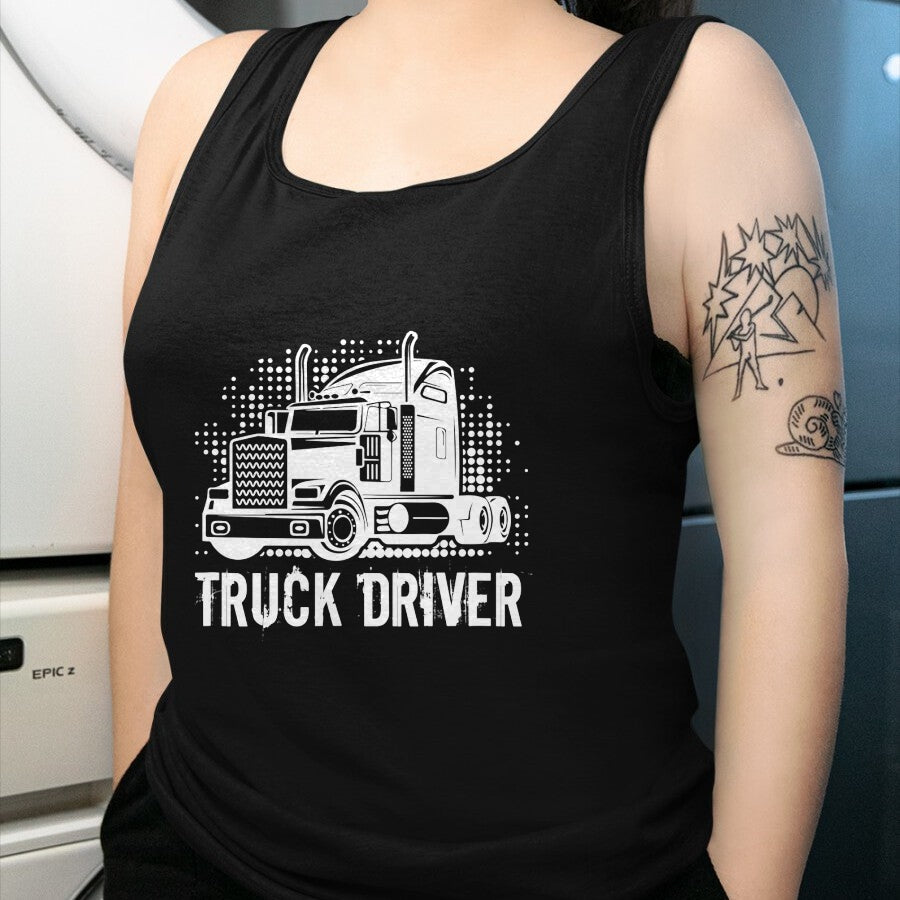 Best Truck Driver Life Shirt, Funny Trucker UnisexT-Shirt/Hoodie/Sweatshirt HLT00 - Truck Driver T-Shirt (7)