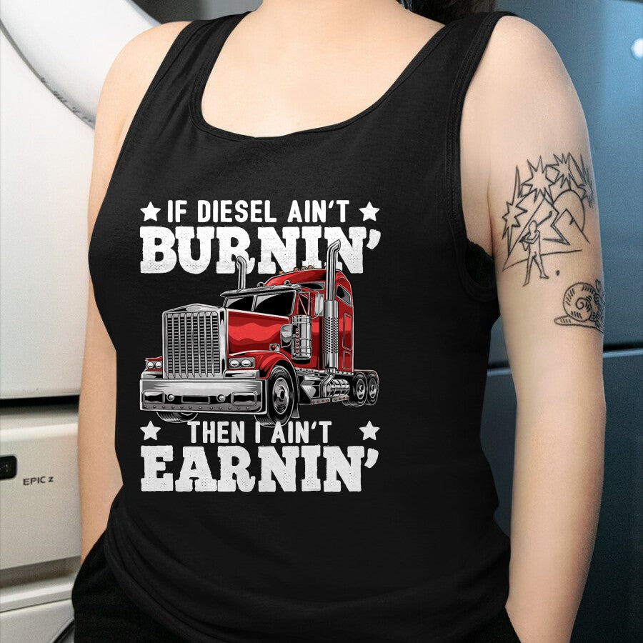 Best Truck Driver Life Shirt, Funny Trucker UnisexT-Shirt/Hoodie/Sweatshirt HLT00 - Funny Diesel Trucker Big Rig Semi-Trailer Truck Driver Gift T-Shirt