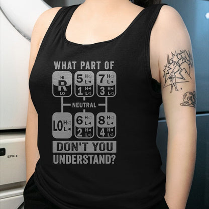 Best Truck Driver Life Shirt, Funny Trucker UnisexT-Shirt/Hoodie/Sweatshirt HLT00 - What Part Don't You Understand Truck Gear Trucker Driver T-Shirt